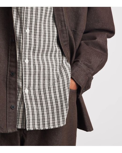 Samsøe & Samsøe Multicolor Organic Cotton Check Saryan Shirt for men