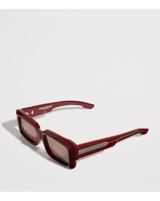 Jacques Marie Mage Purple Acetate Quant Sunglasses for men