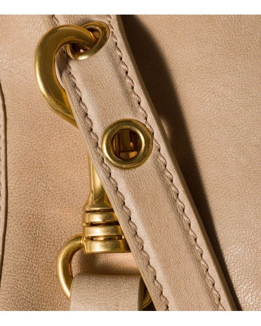 Miu Miu Natural Nappa Leather Pouch
