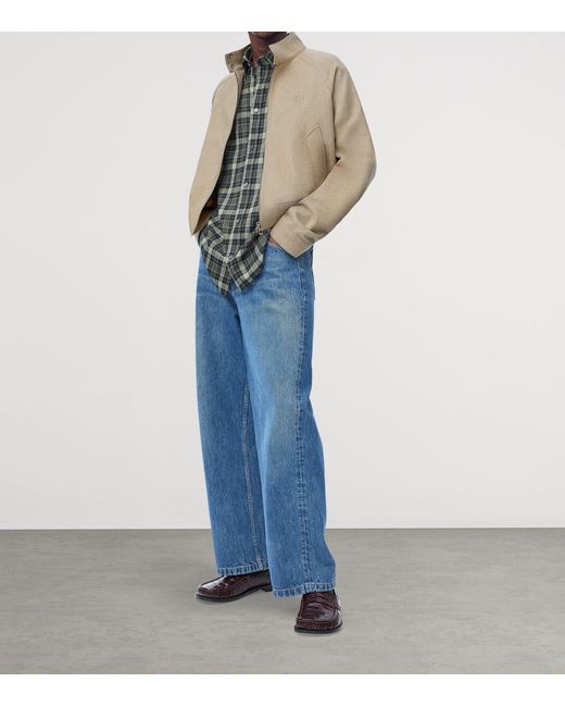 Loewe Natural Wool-Blend Bomber Jacket for men