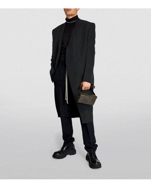 22AW　Rick Owens JUMBO TATLIN COAT 48 ウール Jumbo ファッション 22AW Rick Owens JUMBO TATLIN COAT 48 ウール