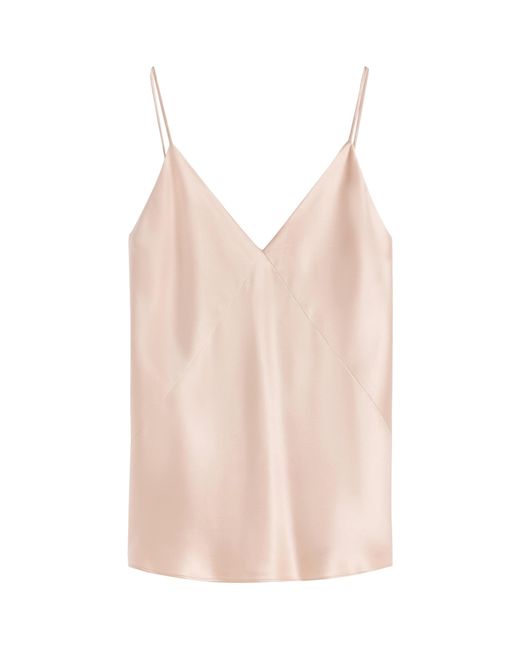 Max Mara Pink Silk Cami Top