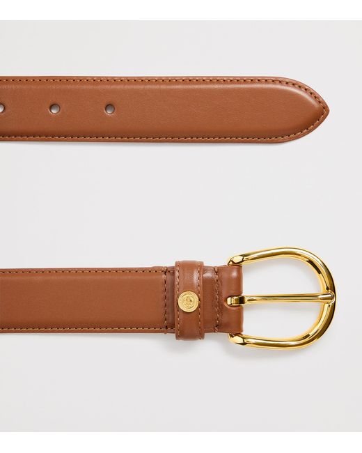 Harrods Brown Leather Belt