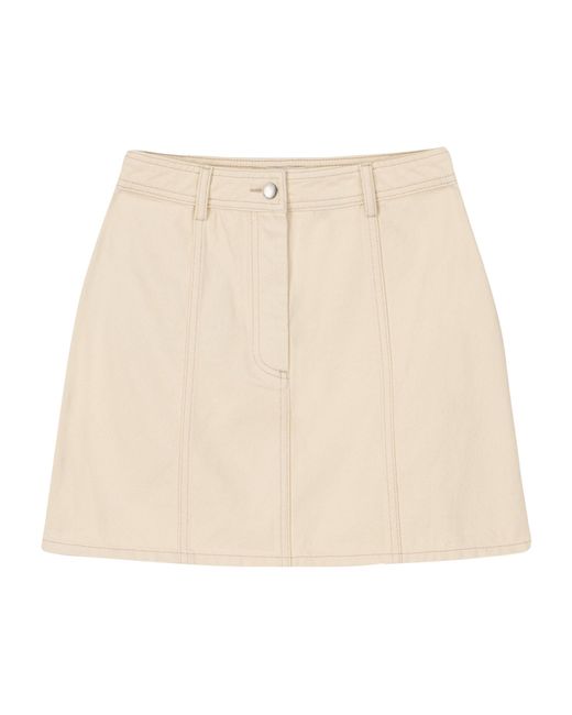 Aeron Natural Denim Rudens Mini Skirt