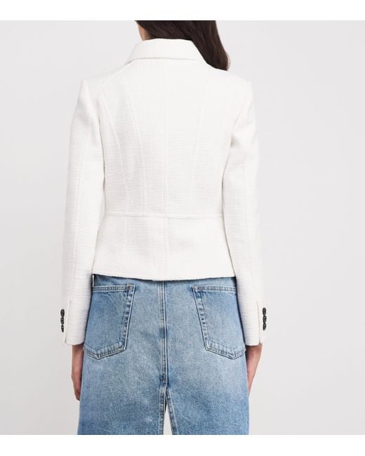 ME+EM White Cotton Utility Jacket