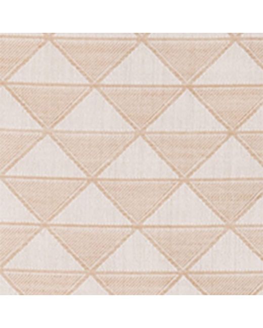 Prada Natural Silk-Wool Triangle Logo Shawl