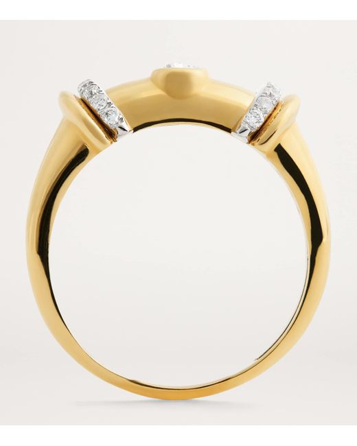 L'Atelier Nawbar Metallic And Diamond Sailor Moon Ring