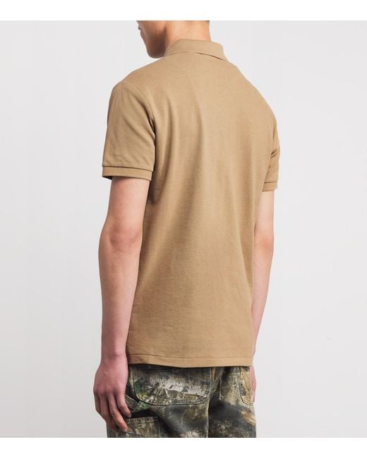 Polo Ralph Lauren Natural Cotton Mesh Custom-Fit Polo Shirt for men