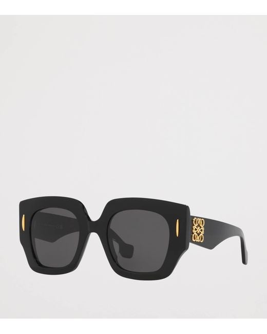 Loewe Black Square Screen Sunglasses