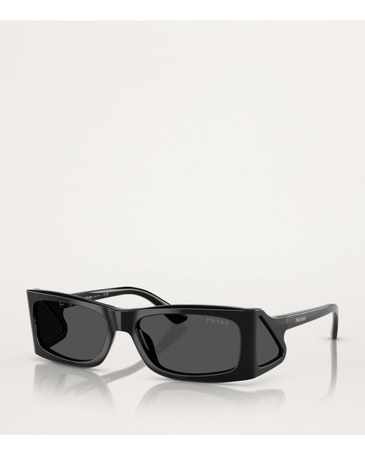 Prada Black Acetate Prb03S Sunglasses for men