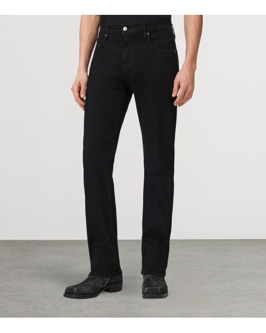 AllSaints Black Sid Ultra Skinny Jeans for men