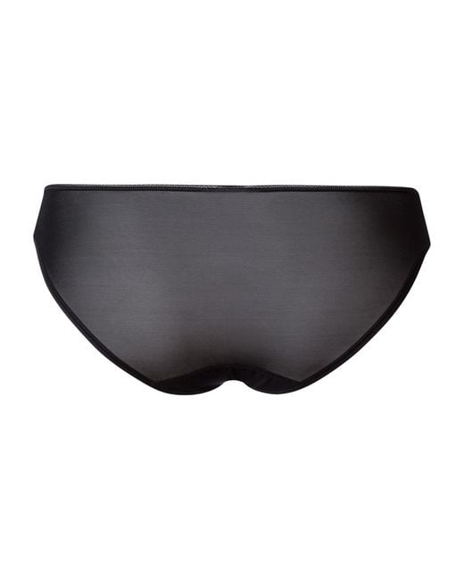 Hanro Gray Smooth Illusion Mini Briefs