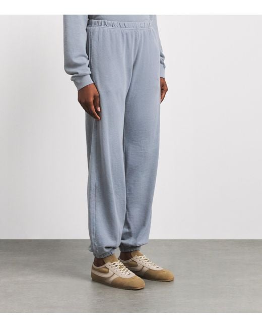 ÉTERNE Blue Tapered Sweatpants