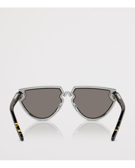 Burberry Gray Metal 0Be3152 Sunglasses