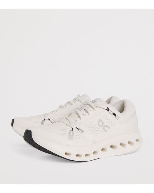 On Shoes White Cloudsurfer 2 Trainers