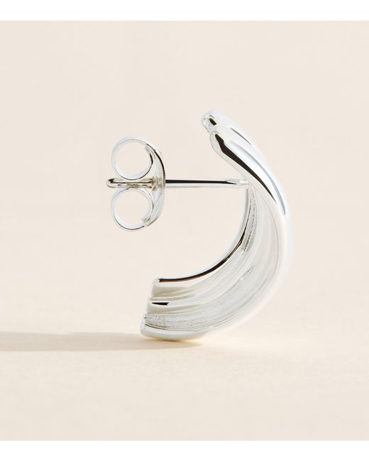 LIE STUDIO Natural Sterling The Magda Earrings
