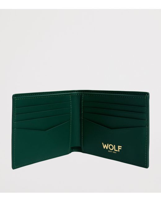 Wolf Green Signature Billfold Wallet