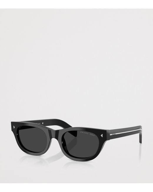 Prada Black Pr C09S Cat-Eye Sunglasses for men