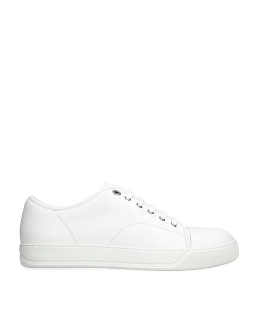 Lanvin White Leather Dbb1 Sneakers for men