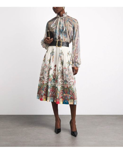 Etro Black Reversible Laser-Cut Belt