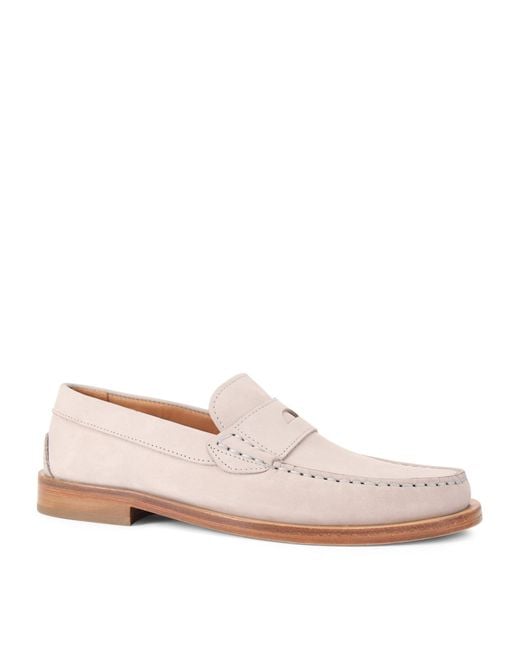 Kurt Geiger Pink Leather Luis Loafers for men