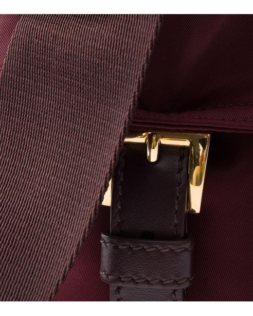 Prada Purple Large Re-Nylon Explore Shoulder Bag