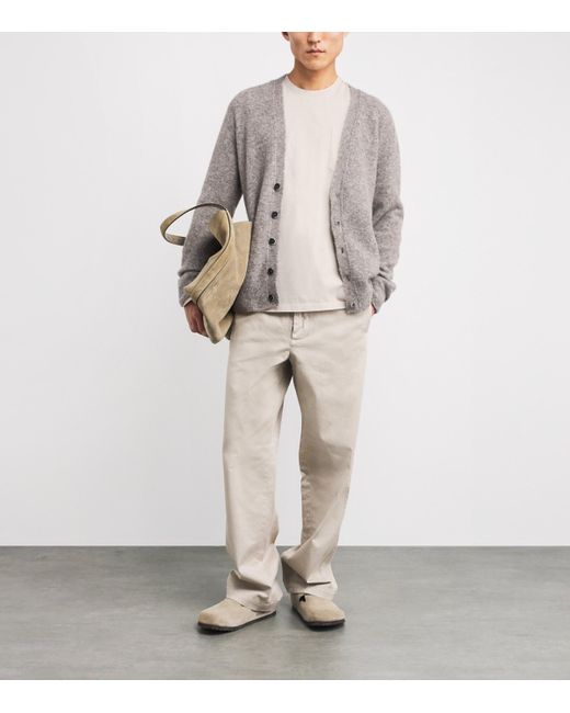 Barena White Cotton Luigi Long-Sleeve T-Shirt for men