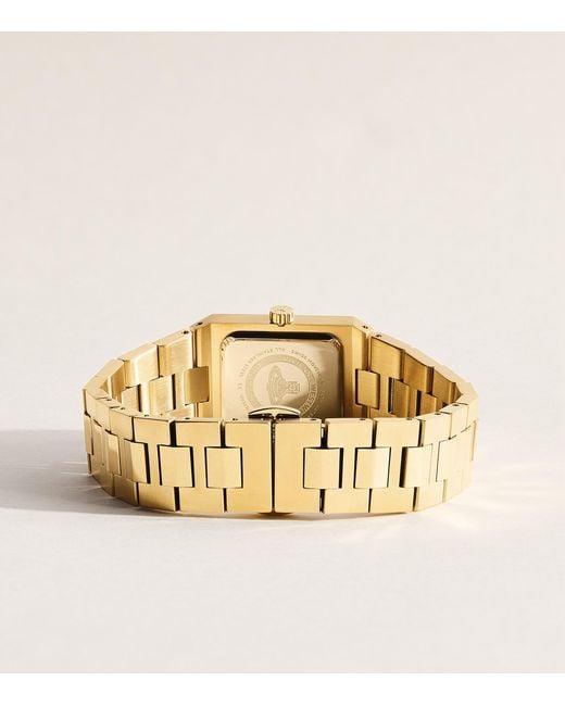 Vivienne Westwood Metallic Stainless Steel Brunswick Watch