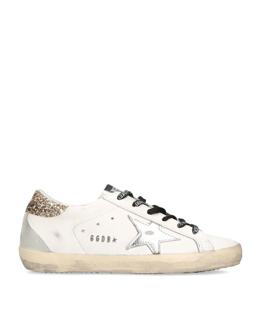 Golden Goose Deluxe Brand Natural Leather Superstar Sneakers