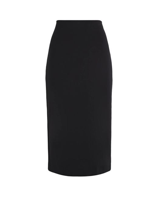Wolford Black Midnight Grace Midi Skirt