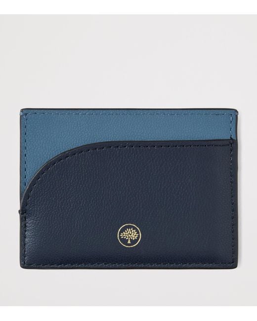 Mulberry Blue Compact Cardholder Brighton-Night Sky