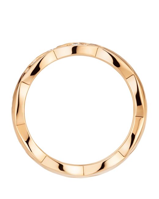 Chanel Metallic Small And Diamond Coco Crush Ring for men