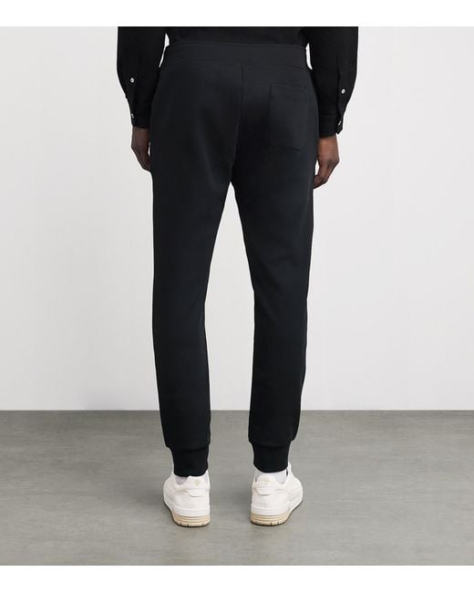 Polo Ralph Lauren Black Tech Knit Sweatpants for men