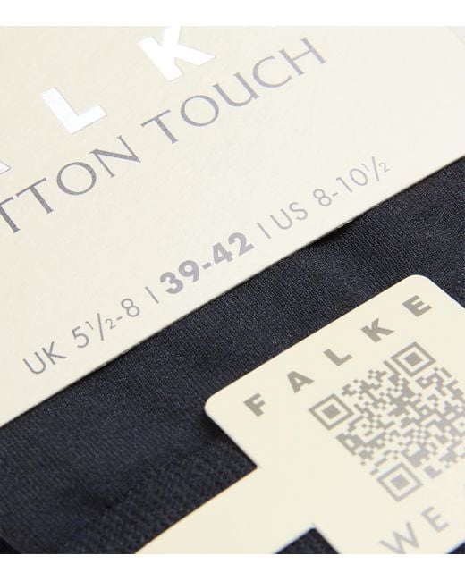 Falke Blue Cotton Touch Socks