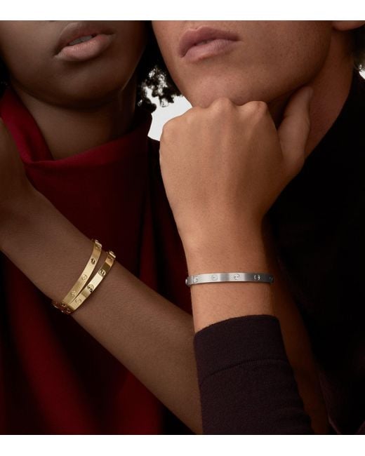 real gold love bracelet
