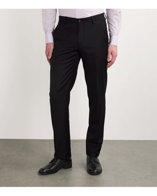 Giorgio Armani Black Wool-cashmere Two-piece Suit for men