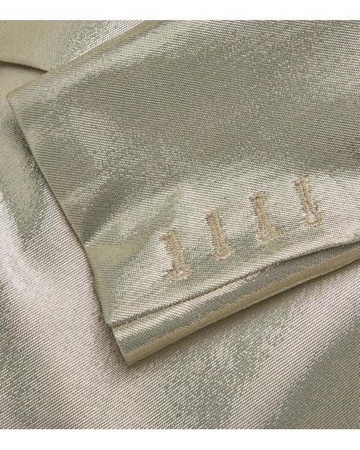 Sa Su Phi Metallic Silk-Blend Andrea Jacket
