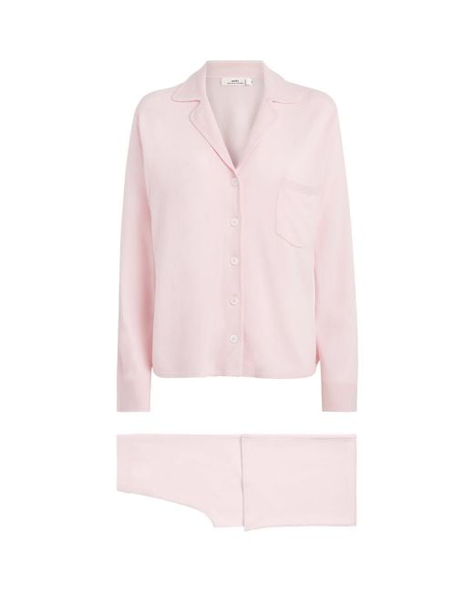 arch4 Pink Kid Cashmere Spring Gardens Pyjama Set