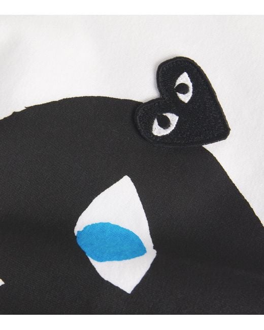COMME DES GARÇONS PLAY White Heart Logo T-Shirt for men