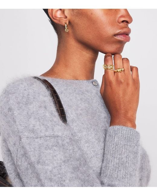 Spinelli Kilcollin Metallic And Diamond Leora Ring
