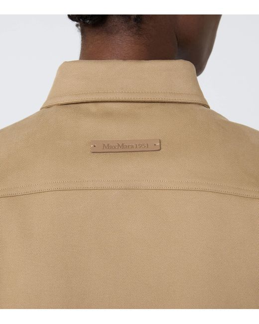Max Mara Natural Cotton Cropped Jacket