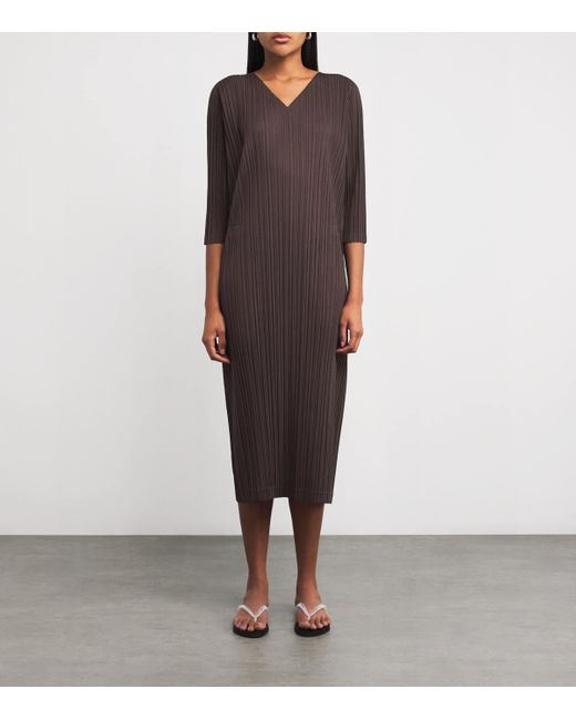 issey miyake brown dress NC Basics 4 Dress in Brown