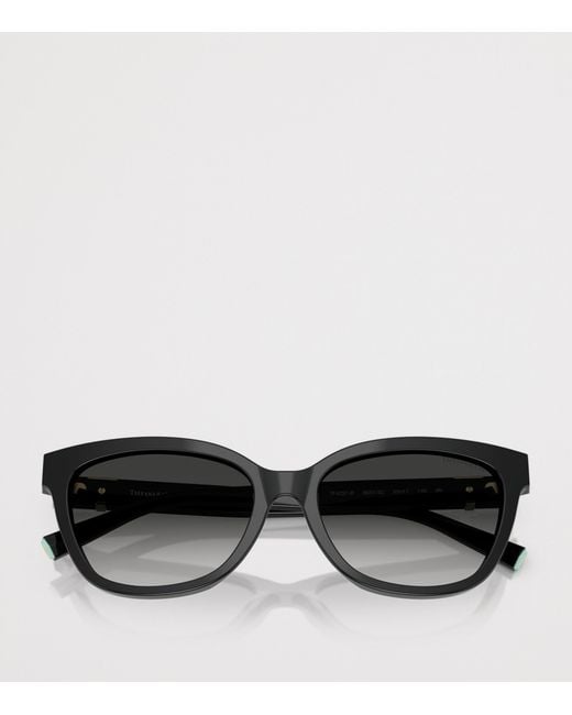 Tiffany & Co Black Cat-Eye Sunglasses
