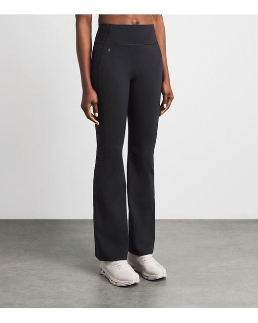 On Shoes Black Studio Flared Leggings