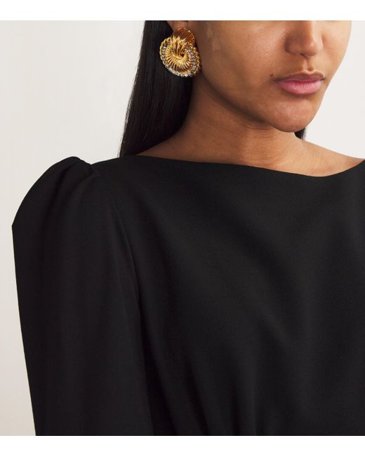 Alessandra Rich Women Embellished Metal Earrings