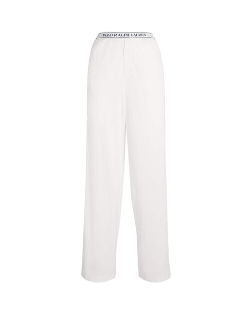 Polo Ralph Lauren White Pyjama Bottoms