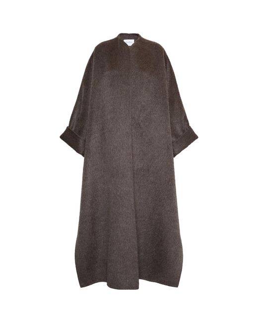 Max Mara Brown Camel Wool-Mohair Coat
