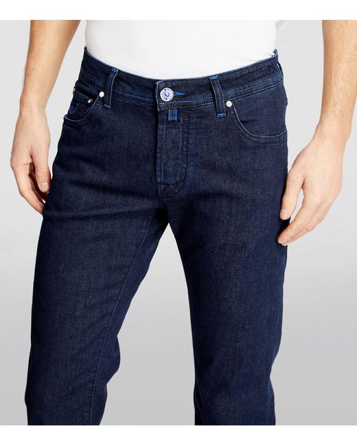 Jacob Cohen Blue Dark-wash Nick Jeans for men