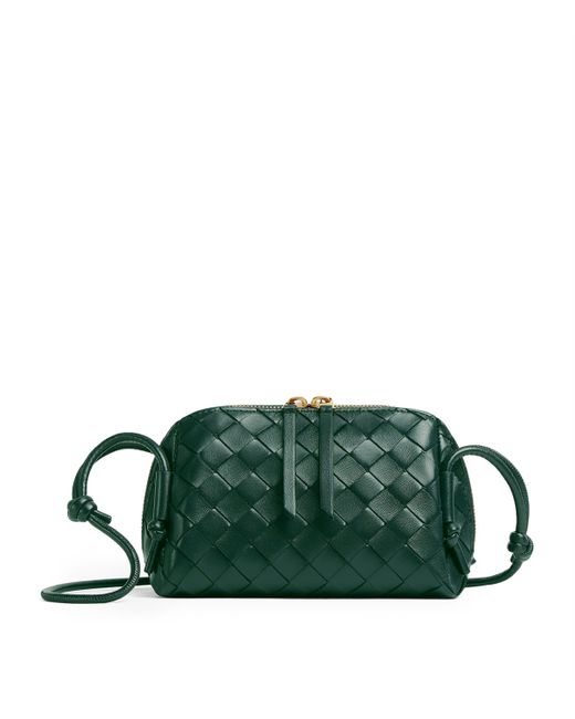 Bottega Veneta Green Exclusive Nappa Leather Concert Pouch