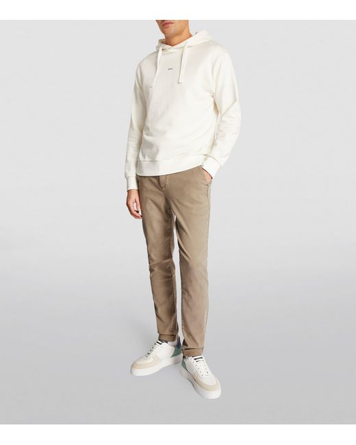 PAIGE Natural Drawstring Fraser Chinos for men